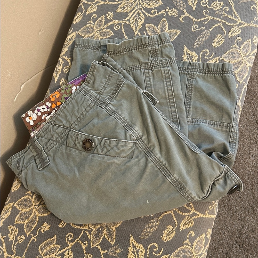 Casual Olive Cargo Pants